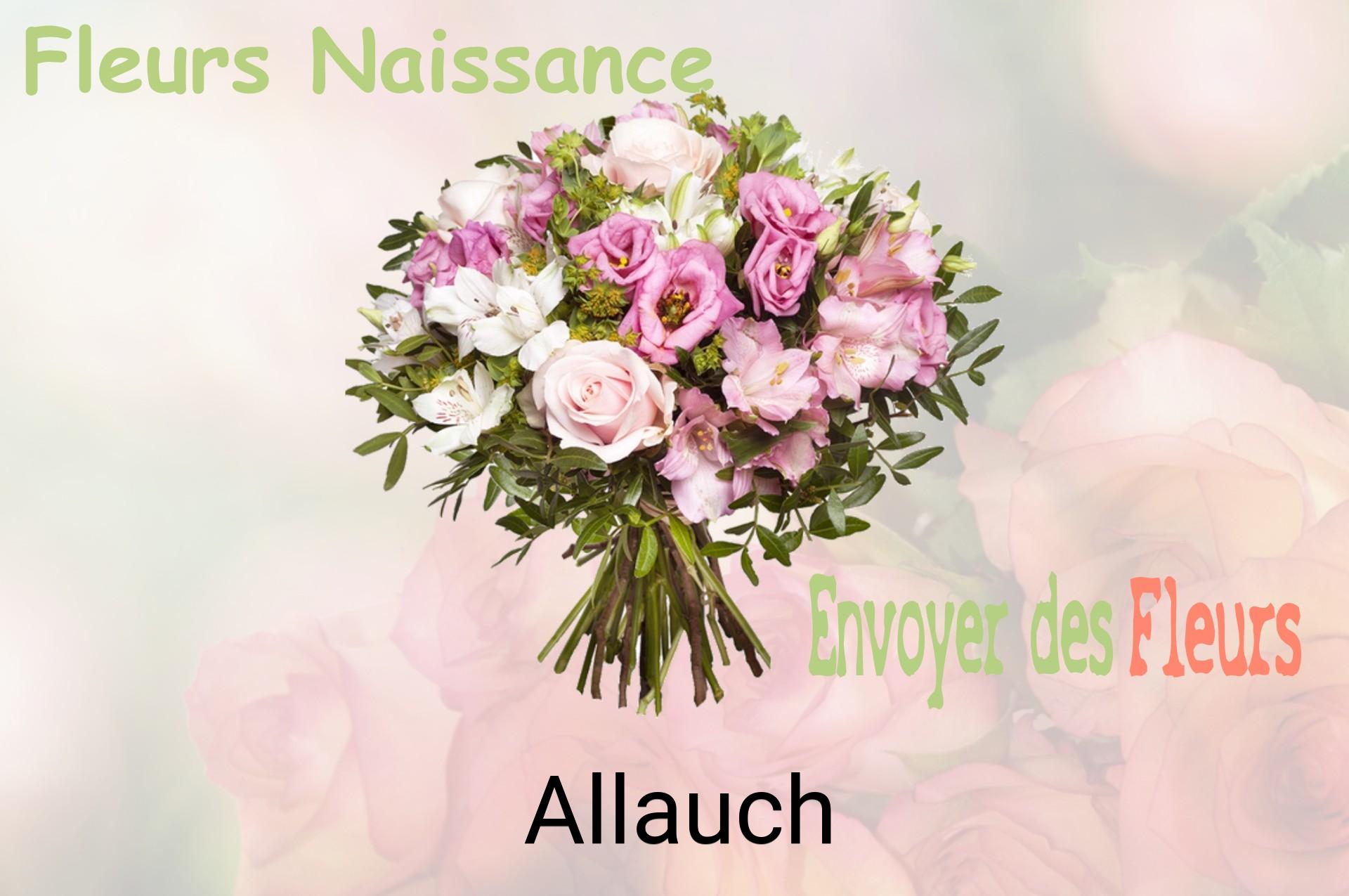 Bouquet de fleurs de naissance livré à Allauch